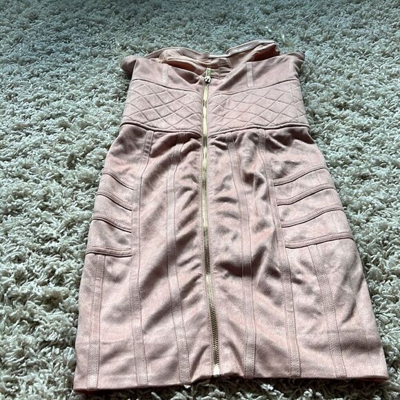 House of CB 'Leyla' Strapless Blush Corset Dress XS - Picture 4 of 14